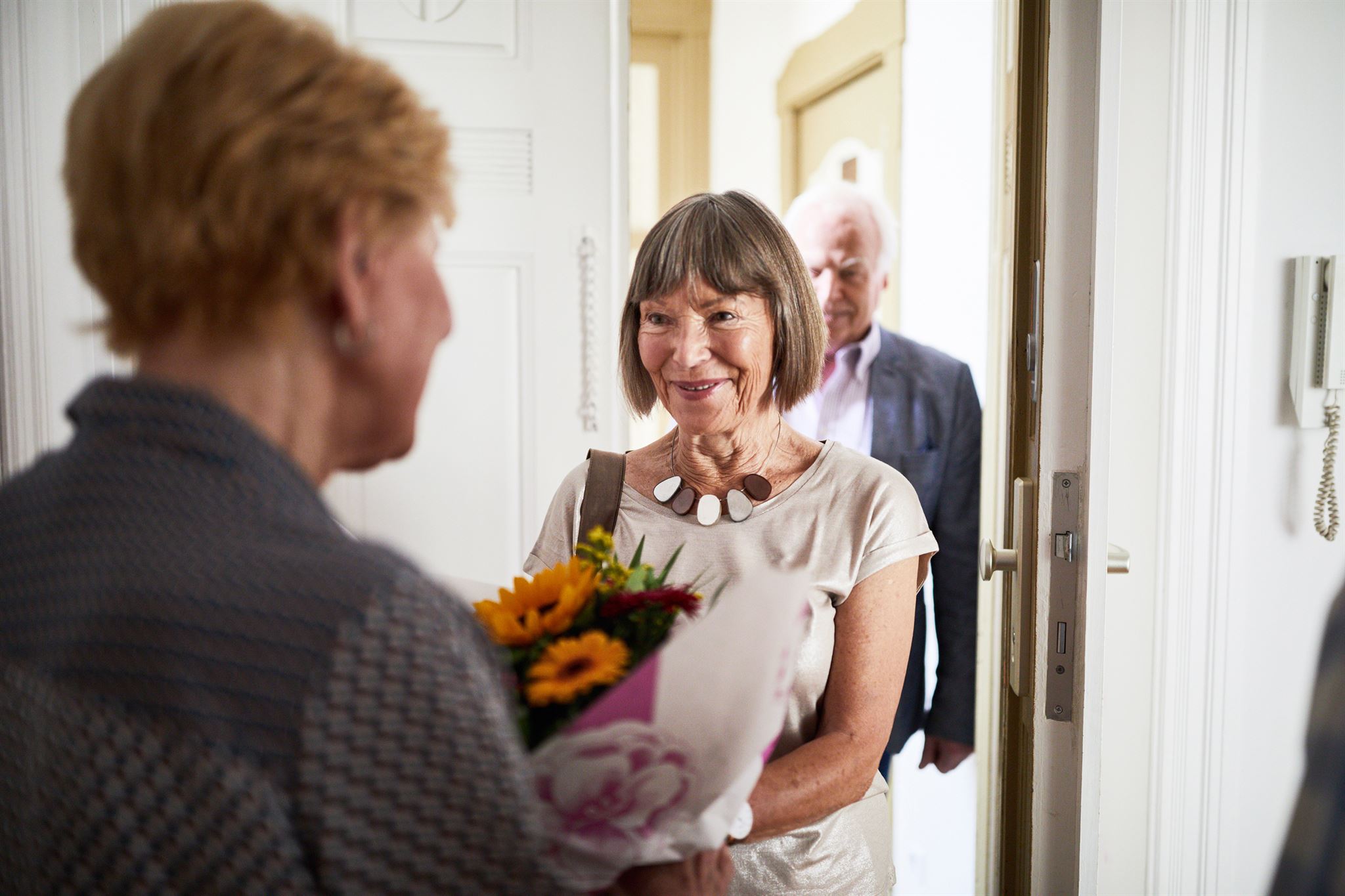People-greeting-one-another